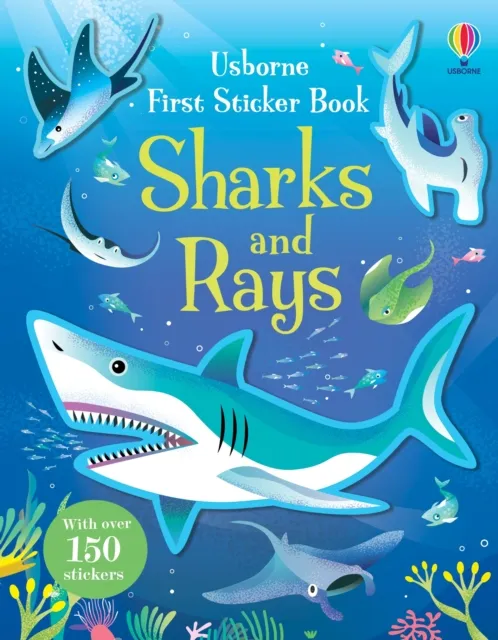 Jane Bingham First Sticker Book Sharks and Rays