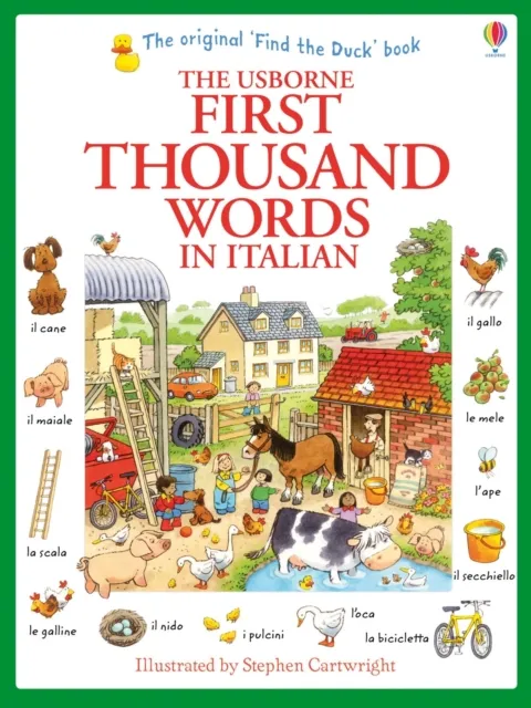 Usborne My First Thousand Words in Italian