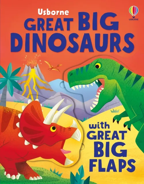 Alice Beecham Great Big Dinosaurs (with great big flaps) Board book Book Multicolor
