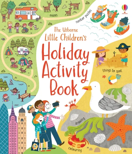 Rebecca Gilpin Little Children's Holiday Activity Book Paperback Multicolor