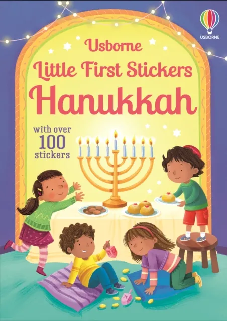 Laura Cowan Little First Stickers Hanukkah Paperback Book Multicolor