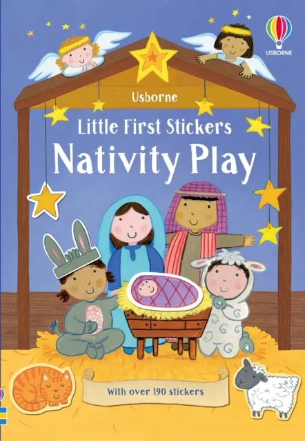 Felicity Brooks Little First Stickers Nativity Play