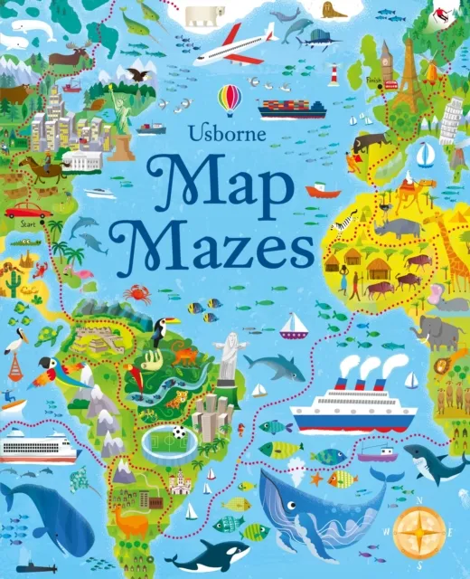 Usborne Publishing Ltd Map Mazes