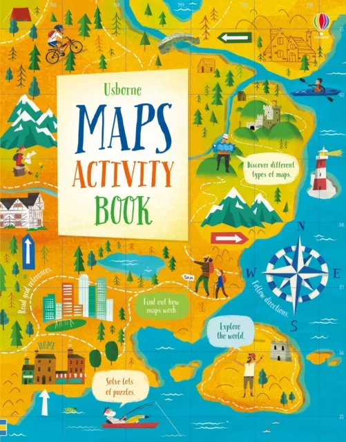 Usborne Publishing Ltd Maps Activity Book