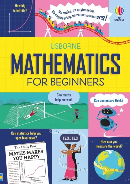Tom Mumbray Mathematics for Beginners Hardback Book Multicolor