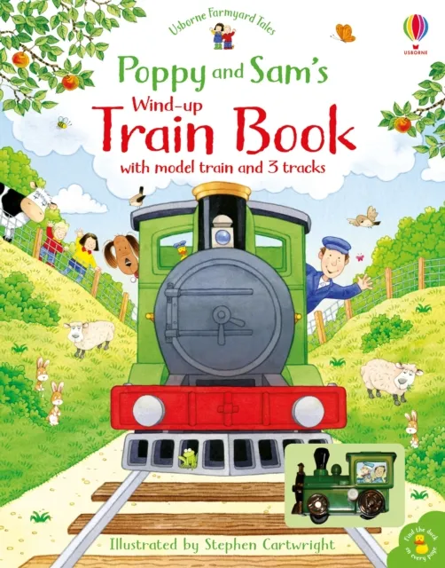Heather Amery Poppy and Sam's Wind-up Train Book
