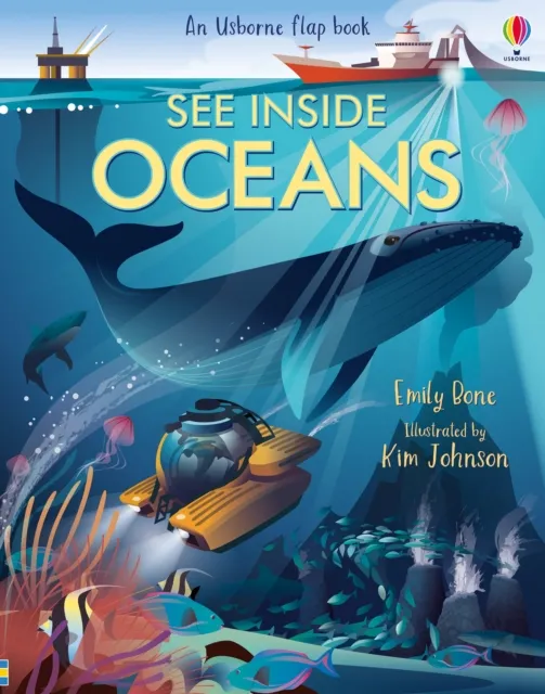 Emily Bone See Inside Oceans Board book Book Multicolor