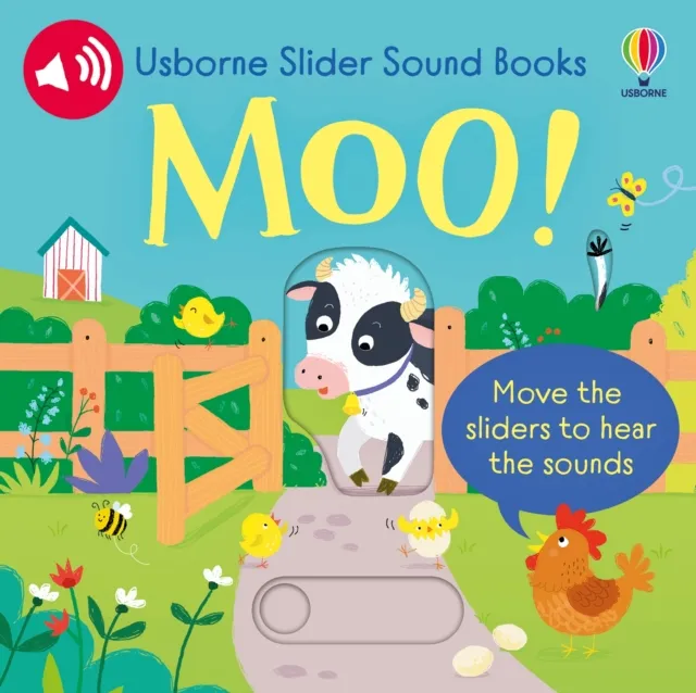 Sam Taplin Slider Sound Books Moo!