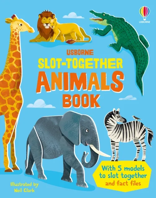 Usborne Publishing Ltd Slot-Together Animals Book