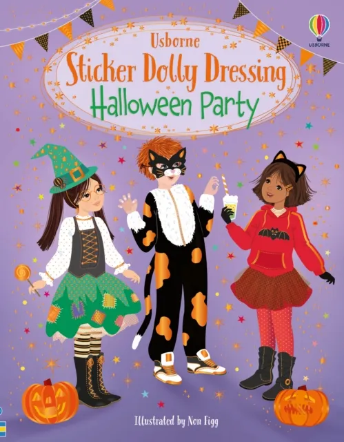 Fiona Watt Sticker Dolly Dressing Halloween Party