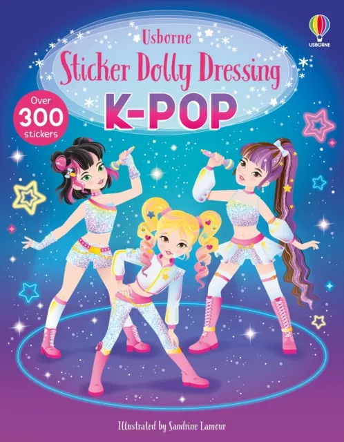 Usborne Publishing Ltd Sticker Dolly Dressing K-Pop