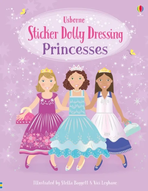Fiona Watt Sticker Dolly Dressing Princesses