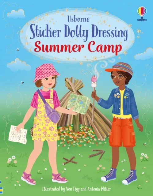 Fiona Watt Sticker Dolly Dressing Summer Camp