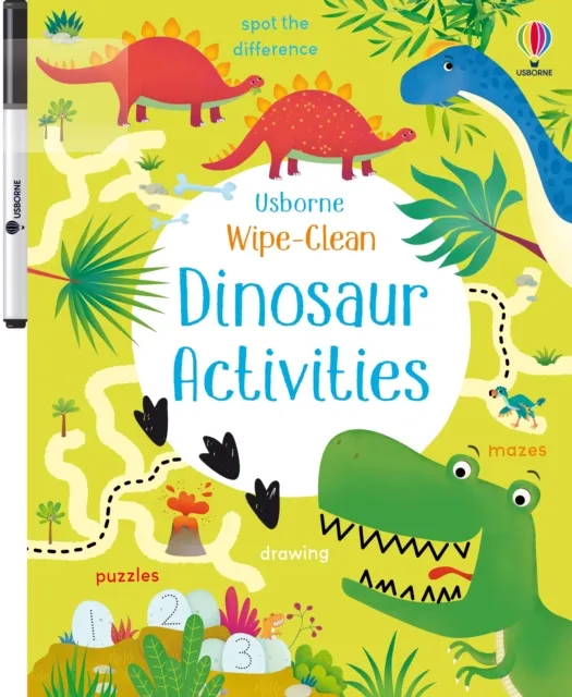 Kirsteen Robson Wipe-Clean Dinosaur Activities