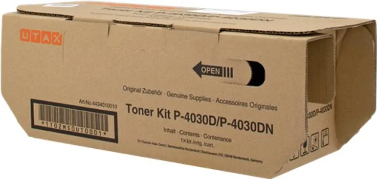 Original Utax 4434010010 Black Toner Cartridge