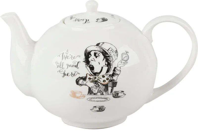 V & A Victoria & Albert Alice In Wonderland Large Teapot Multicolor