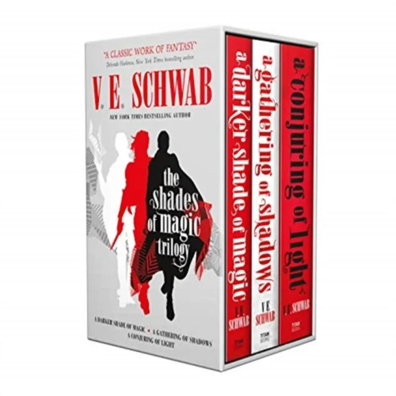 V.E. Schwarb The Shades of Magic trilogy slipcase Multiple-component retail Multicolor