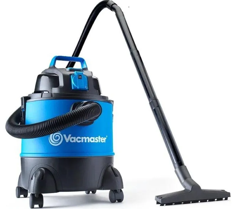 Vacmaster Multi 20 Pto Cylinder Wet & Dry Vacuum Cleaner - Black & Blue, Black,Blue