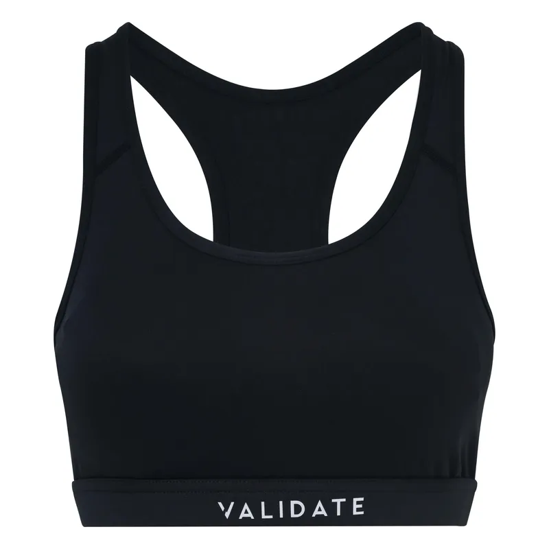Validate Women's 247 Essential Sports Bra in Black Size: XS Black