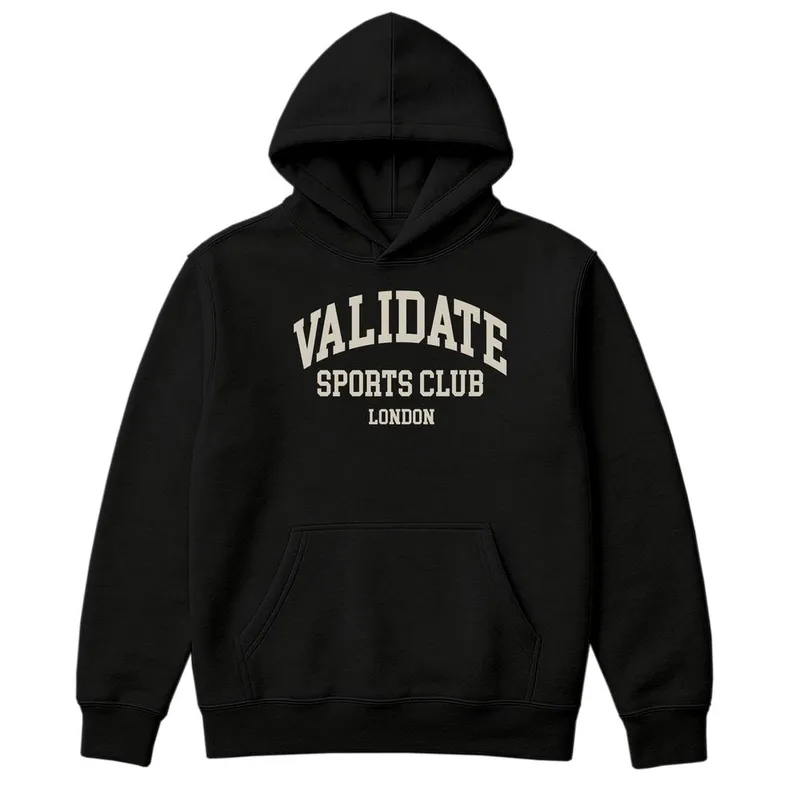 Validate Varsity Women's Oversized Hoodie - - Size: L