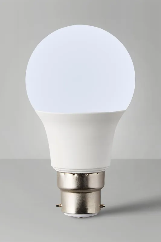 ValueLights B22 Pack of 4 10W Standard Warm White LED Bulbs - White