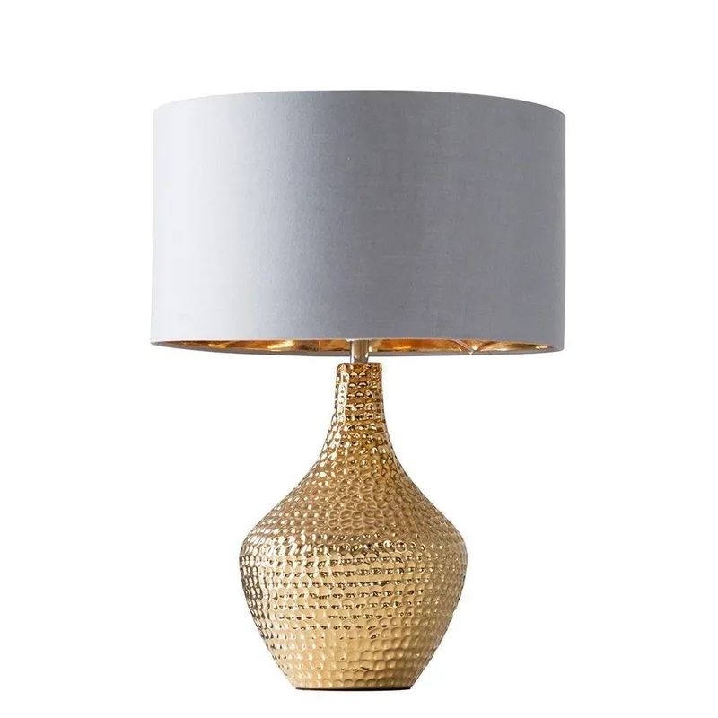 ValueLights Bailey Gold Floor Lamp Gold
