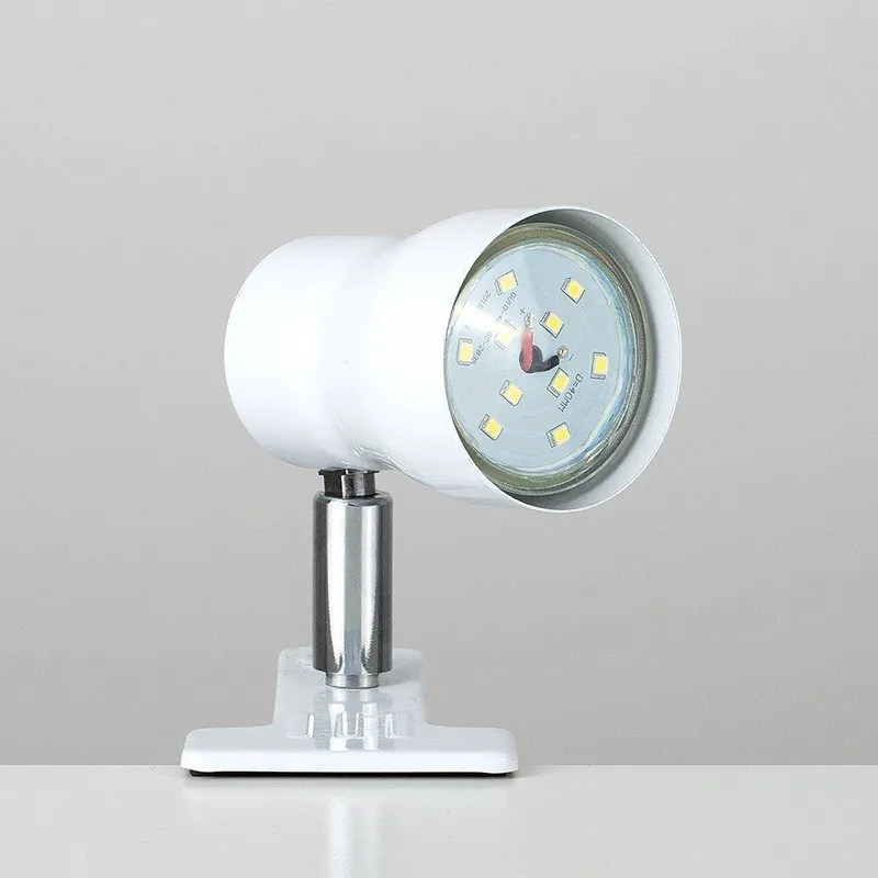 ValueLights Clip-On Adjustable Spotlight White Clip Spotlight White