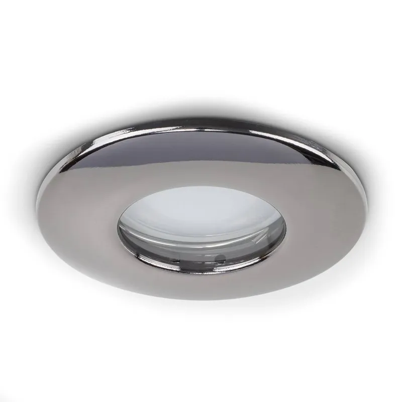 ValueLights Downlight Fire Rated IP65 Ceiling Light Fitting 10 Pack in Black Black