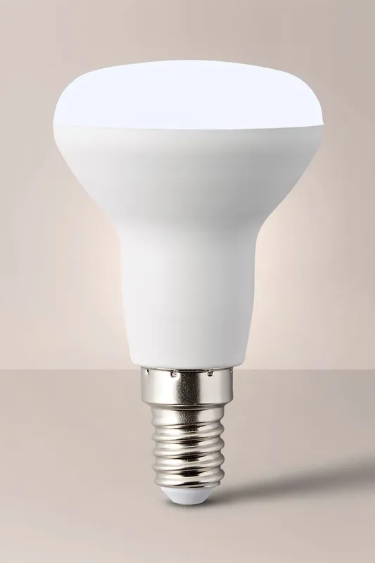 ValueLights E14 Pack of 10 5W Spotlight Warm White LED Bulbs White