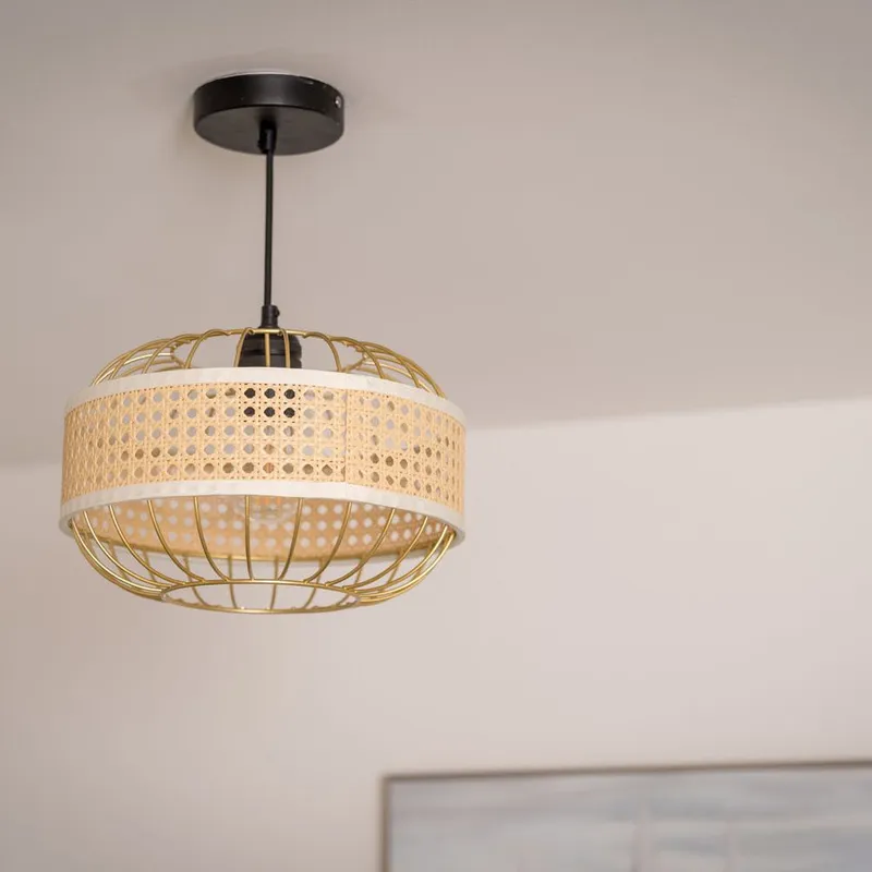 ValueLights Gold Ceiling Pendant Shade Gold