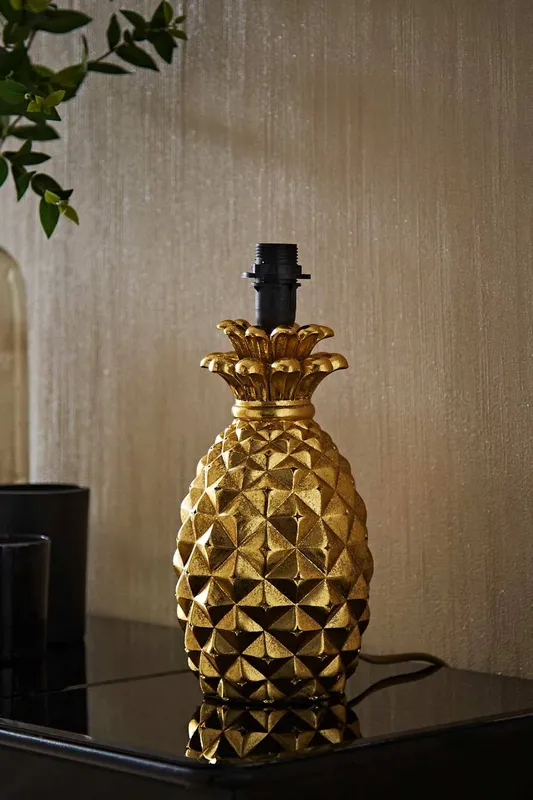 ValueLights Gold Table Lamp Base Gold
