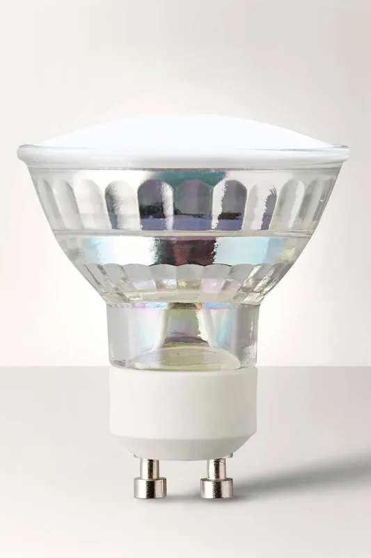 ValueLights GU10 Pack of 3 3W Spotlight Cool White LED Bulbs - White