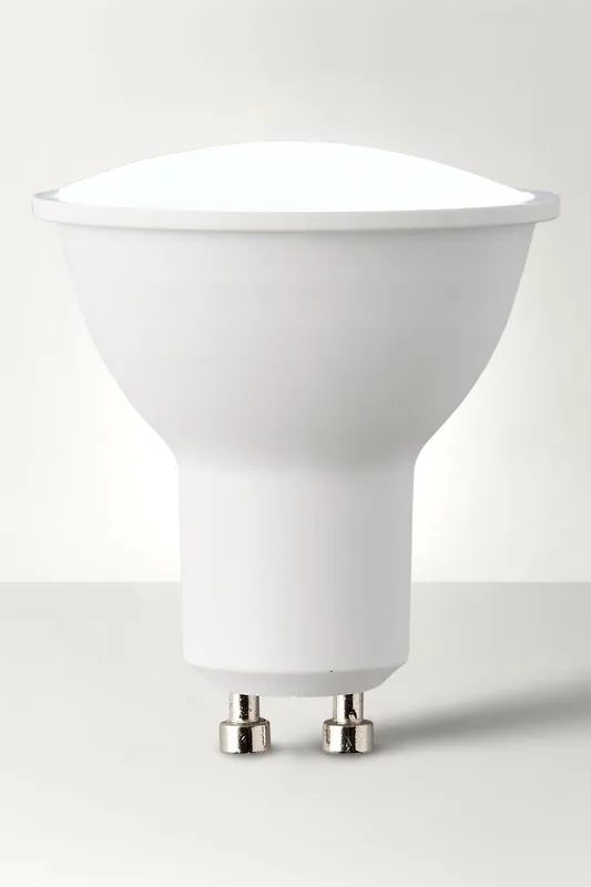 ValueLights GU10 Pack of 6 5W Spotlight Cool White LED Bulbs White