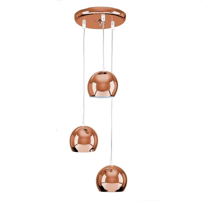 ValueLights Retro Eyeball Copper Ceiling Light Pendant - Copper - Size: One Size