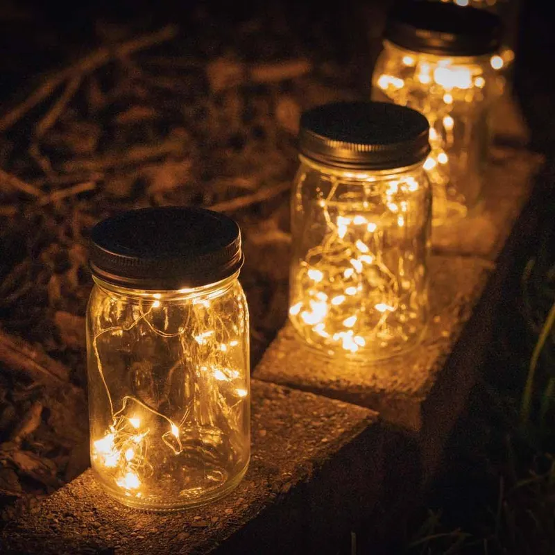 ValueLights Unisex Solar Black Outdoor Lantern Black female