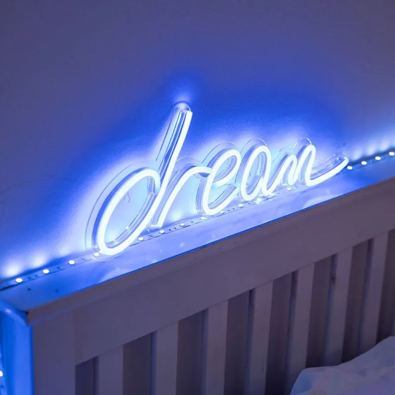 ValueLights Dream Neon Blue Light Decoration - Blue