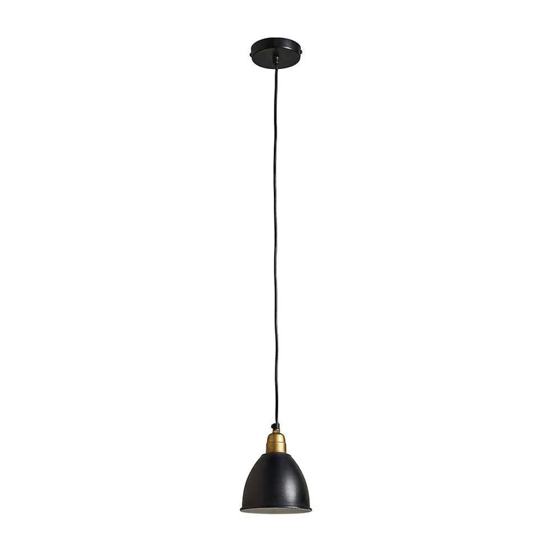 ValueLights Eli Black Ceiling Light Pendant Black