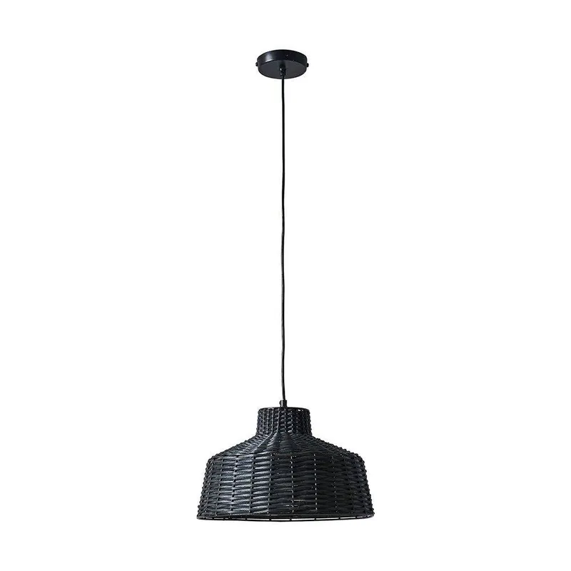 ValueLights Kora Black Ceiling Light Pendant - Black