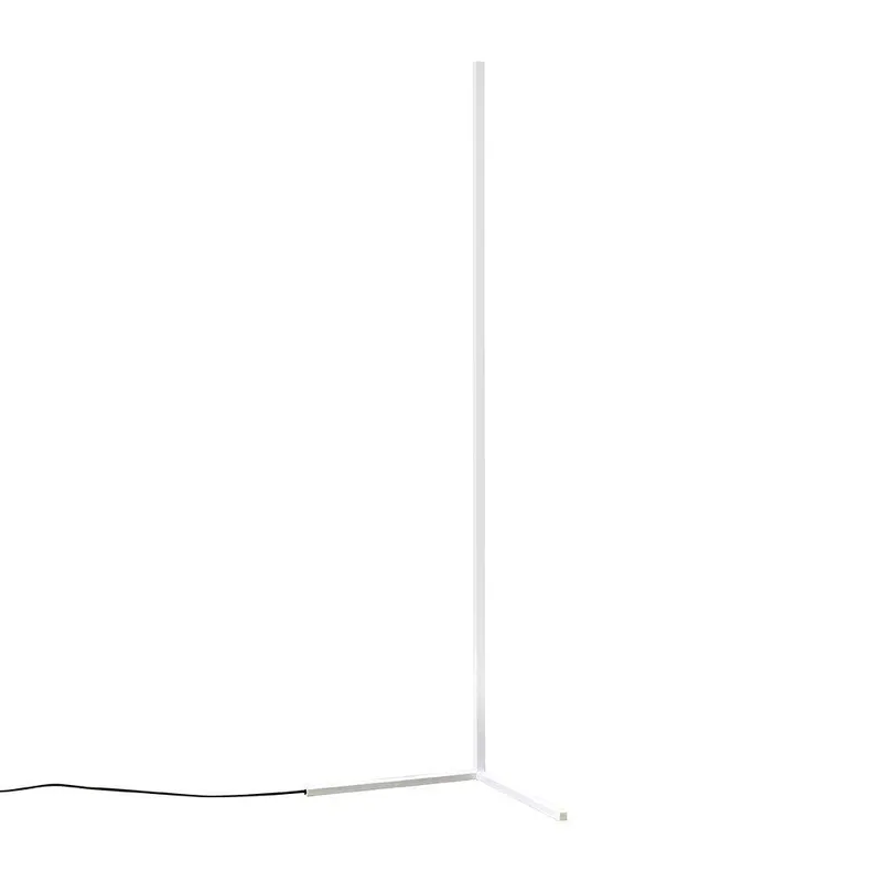 ValueLights Triton White Floor Lamp - White - Size: One Size