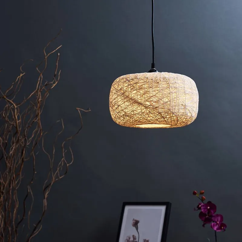ValueLights White Ceiling Pendant Shade White
