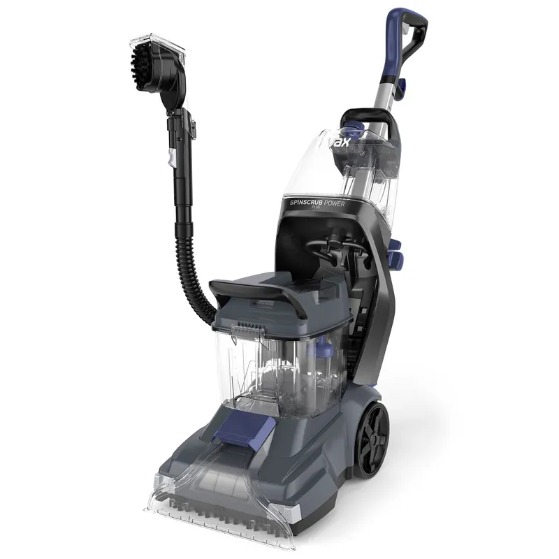 Vax Cdcw Ssxa SpinScrub Power Plus Grey and Navy Blue