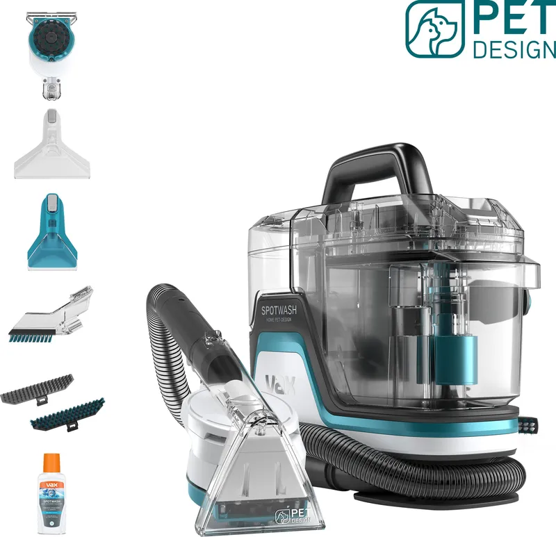 Vax SpotWash Home Pet Design Cdsw-Mpxa Carpet Cleaner, Blue
