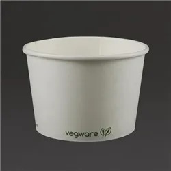 Vegware Compostable Hot Food Pots 455ml / 16oz (500 pack)