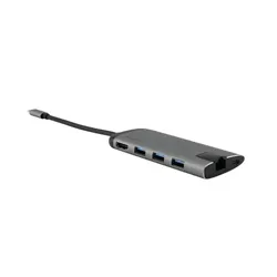 Verbatim USB-C Multiport Hub with USB/3 x HDMI/RJ45/Sdhc/M-Sdhc