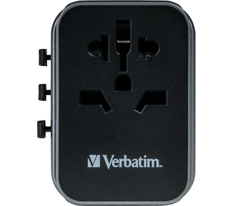 Verbatim Uta-03 Universal USB Travel Plug Adapter