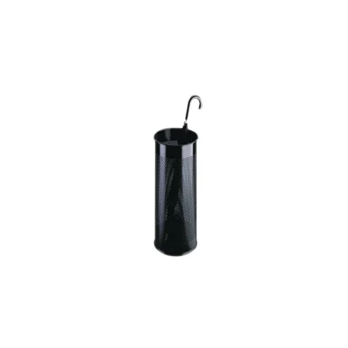 Unbranded Umbrella/Waste Bin Perforated Black