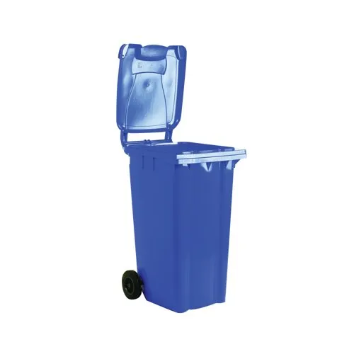 Unbranded Wheelie Bin 140 Litre Blue 331147