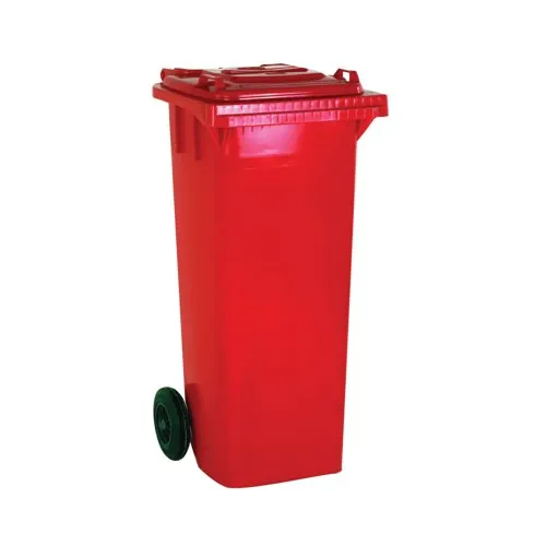 Unbranded Wheelie Bin 360 Litre Red 331226
