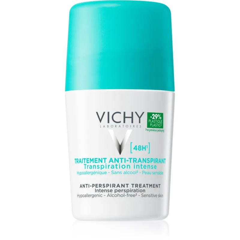 Vichy Deodorant 48h antiperspirant roll-on to treat excessive sweating 48h 50 ml