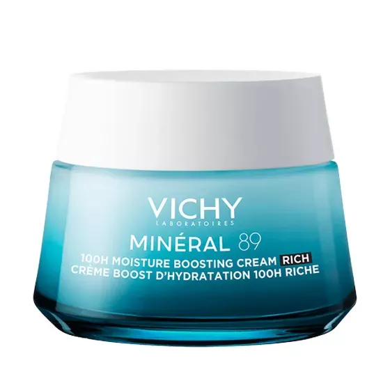 Vichy Mineral 89 Care Boost Moisturizing Rich Texture 50ml